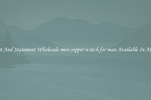 Elegant And Statement Wholesale men copper watch for man Available In All Styles