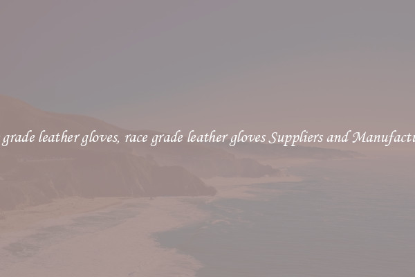race grade leather gloves, race grade leather gloves Suppliers and Manufacturers