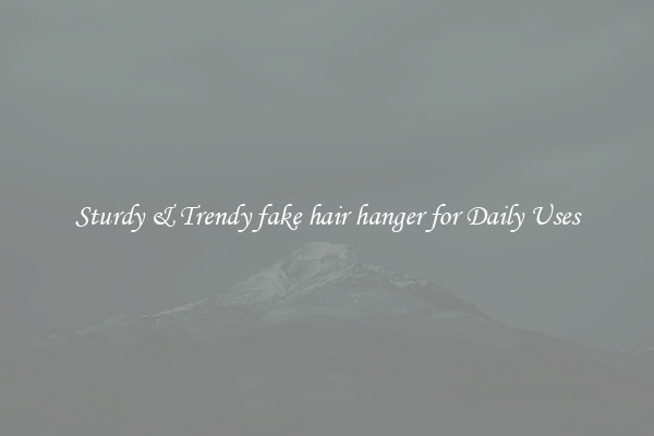 Sturdy & Trendy fake hair hanger for Daily Uses